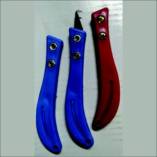 DAO CẮT CHỈ SỢI-CÁN NHỰA BẮT VÍT (KHÔNG TRƯỢT)