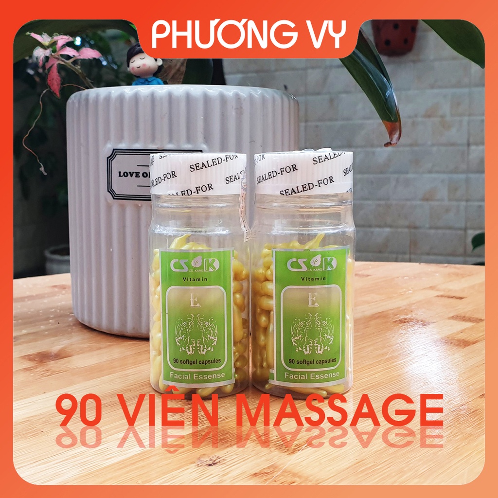 90 Viên massage trắng da nhau thai cừu, dưỡng trắng da, chống lão hóa.