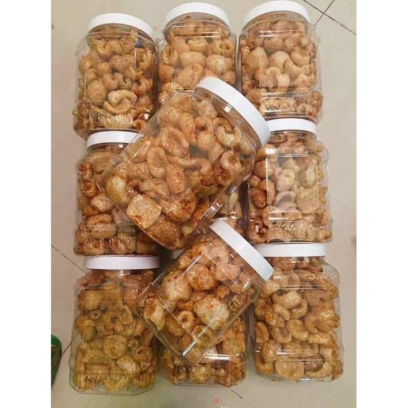 Da heo cháy tỏi chiên nước mắm hủ 100g