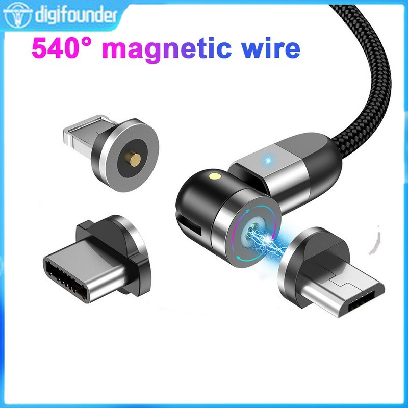 Phích Cắm Sạc Nhanh Có Đèn Led 540 Độ Tiện Dụng Dành Cho Ios