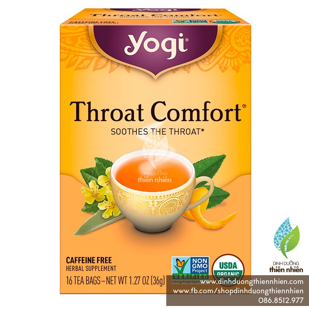 Trà Throat Comfort Yogi