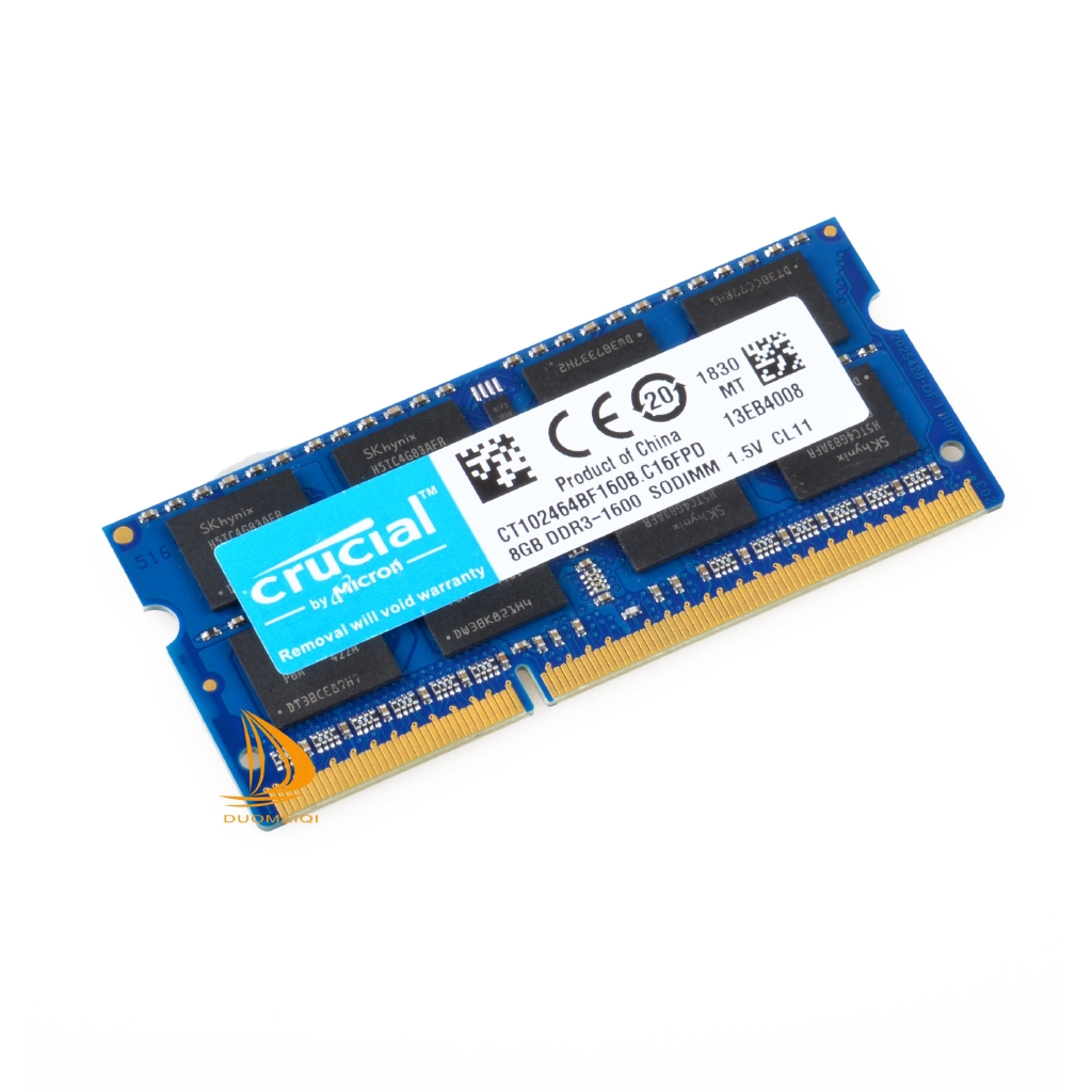 Thẻ Nhớ laptop 8gb 2rx8 pc3-12800s ddr3-1600mhz 1.5v 204pin ram