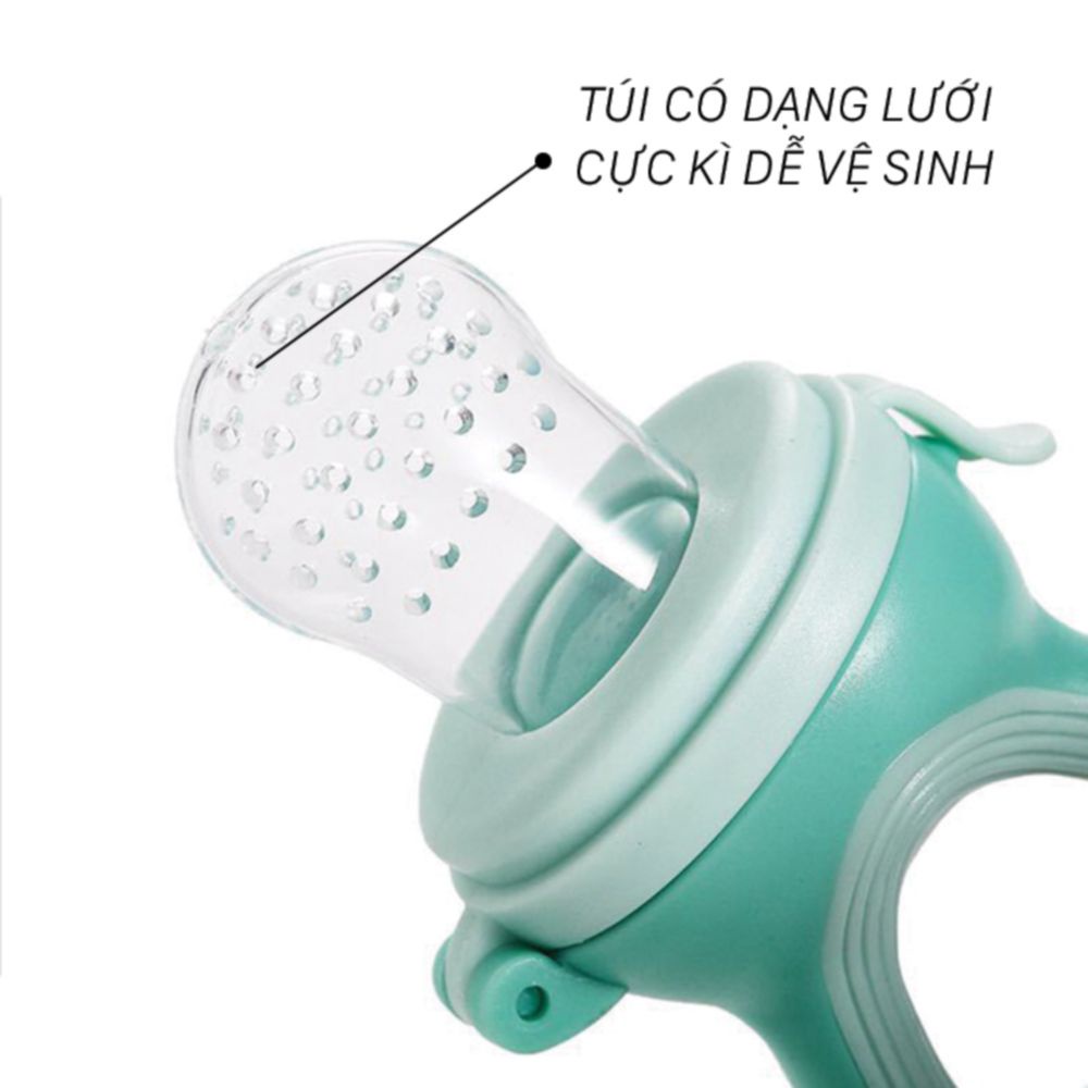 Túi nhai ăn dặm cho bé chống hóc, chống sặc