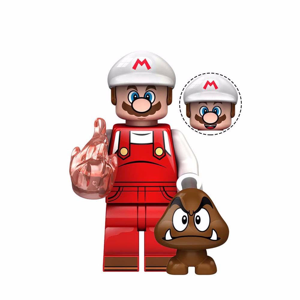 Bộ 11 Mô Hình Lego Xếp Hình Super Mario Bros Hoạt Hình Sáng Tạo Cho Bé