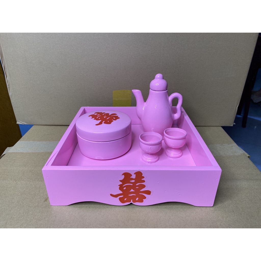 Khay hỷ Bình Sứ