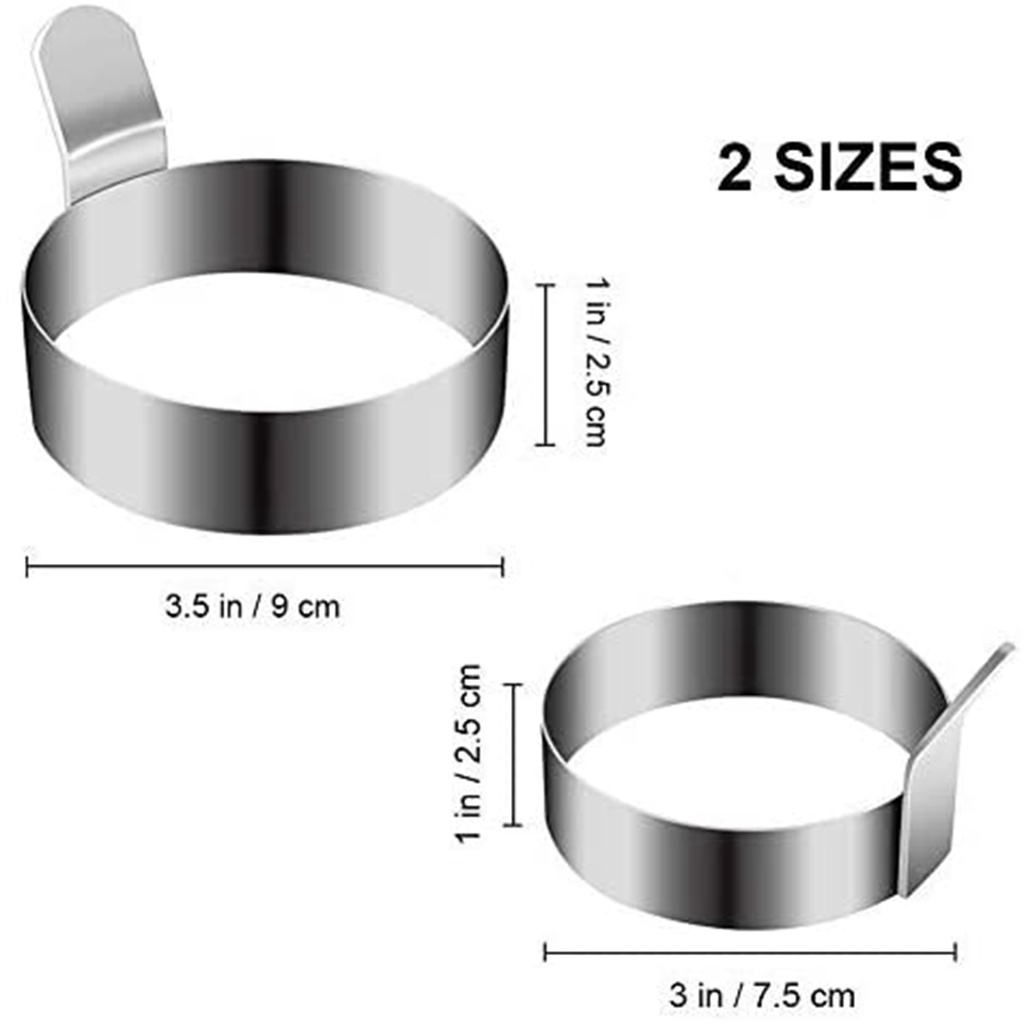 Set vòng chiên trứng SJJL bằng thép không gỉ chống dính