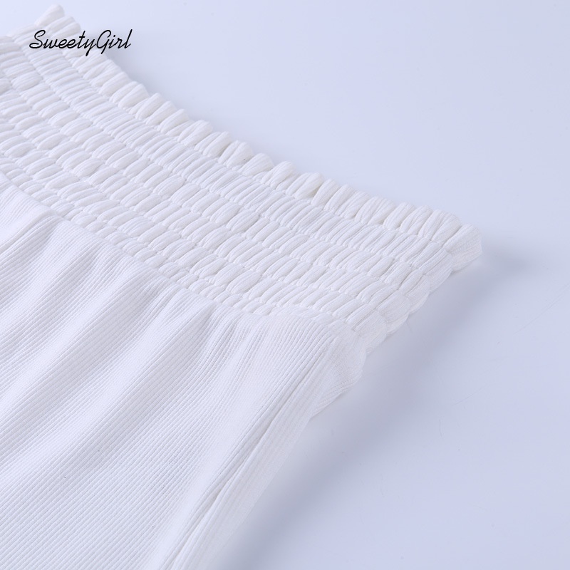 Bộ áo tank top đính đá + quần short xếp ly lưng cao thời trang cho nữ