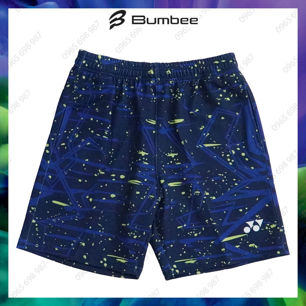 Quần cầu lông Yonex, quần chấm bi chất liệu cao cấp không xù