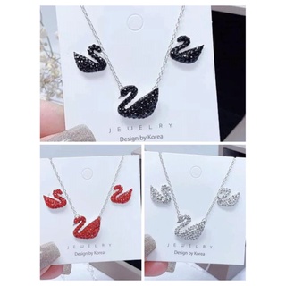 Bộ trang sức Thiên Nga bạc