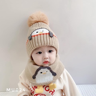 Mũ khăn chim cánh cụt - MU024