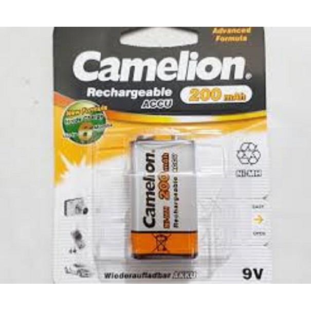 Pin sạc 9V 200mAh Camelion Rechargeable - Điện Việt