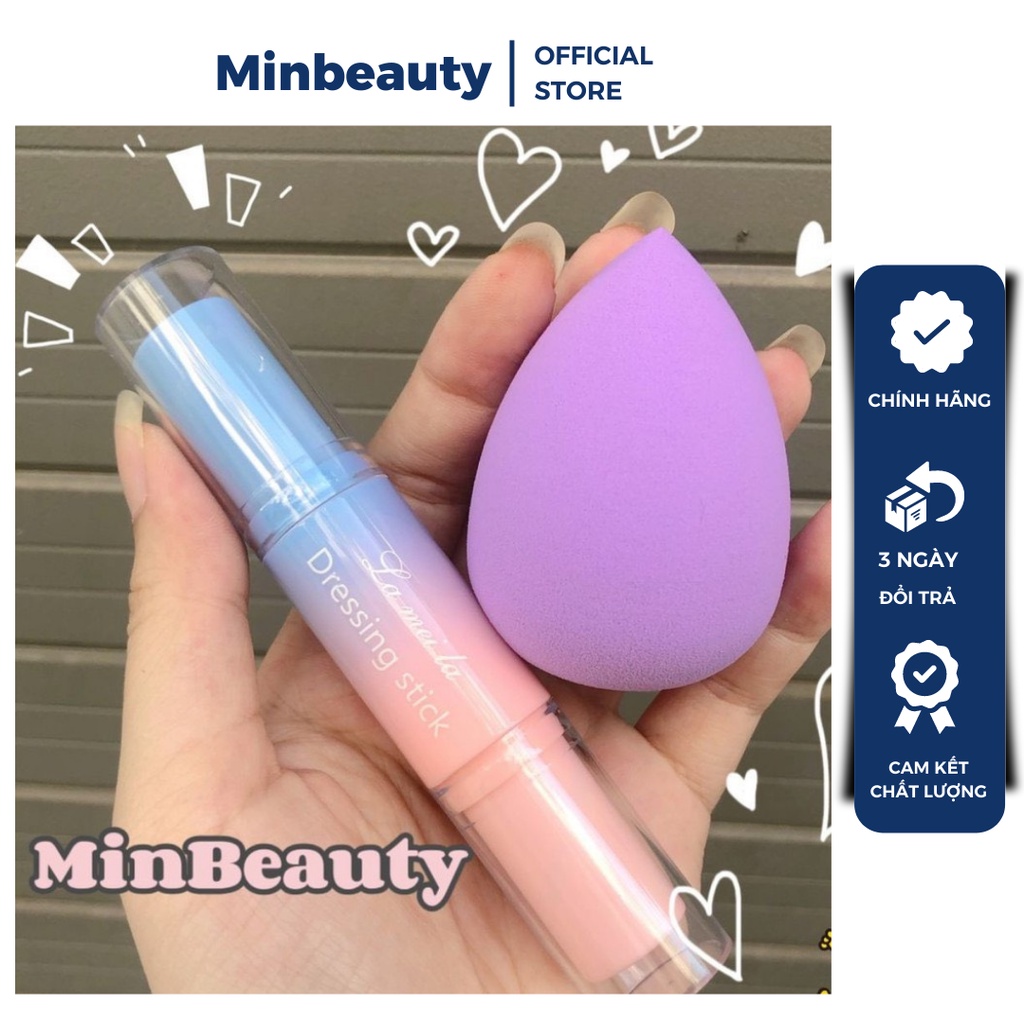 COMBO BÚT TẠO KHỐI 2 ĐẦU VÀ MÚT TÁN KEM NỀN (A6D3)