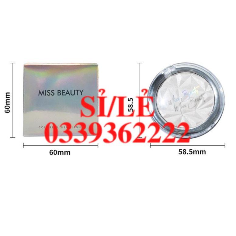 Miss Beauty Shimmer Highlighter Powder Face Brightener Cosmetic Contour MakeUp MM