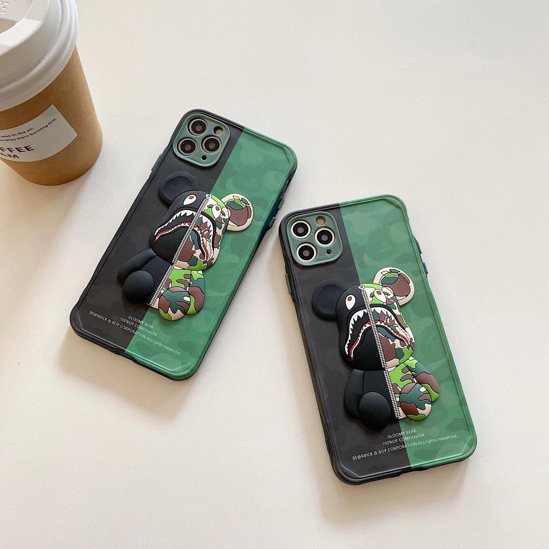Ốp điện thoại họa tiết hoạt hình 3D cho Iphone 11 Pro Max X Xs Xr Xsmax 6 6s Se 2020 7 8 Plus | BigBuy360 - bigbuy360.vn
