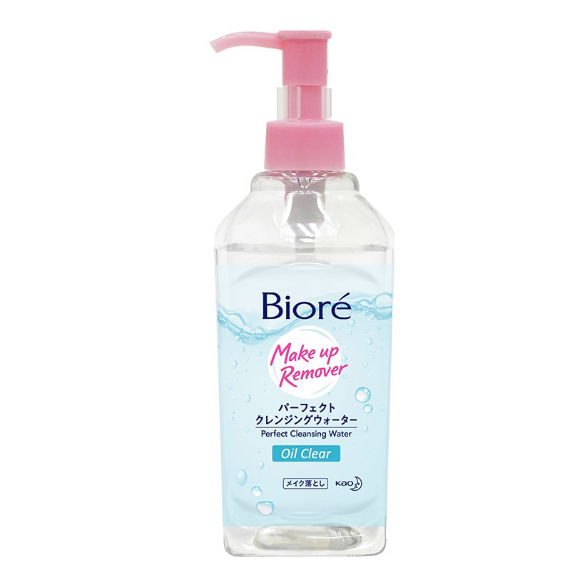 Nước Tẩy Trang Hoàn Hảo Sạch Nhờn Biore Makeup Remover Perfect Cleansing Water Oil Clear 300ml