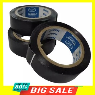 Combo 2 cuộn băng dính điện cuộn to nano xịn, băng keo điện nano