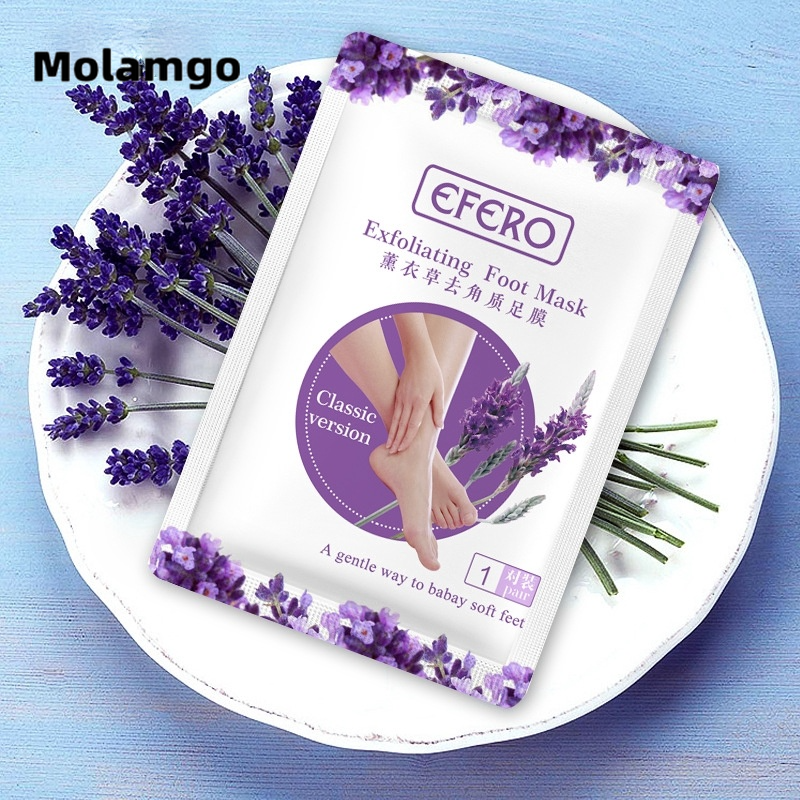 MOLAMGO Mặt nạ lột cho bàn chân giúp tẩy tế bào chết thương hiệu EFERO