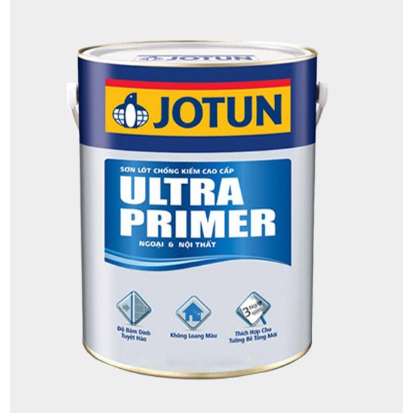 Sơn lót chống kiềm nội ngoại thất Jotun Ultra Primer - lon 5L