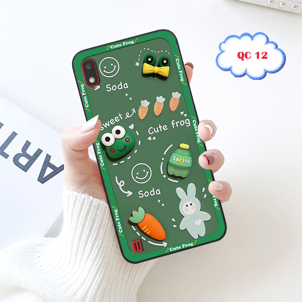 Ốp Samsung A10 / M10 in hình hoạt hình cute, dễ thương , đáng yêu