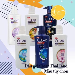 Dầu gội đầu clear thái lan 450/480ml