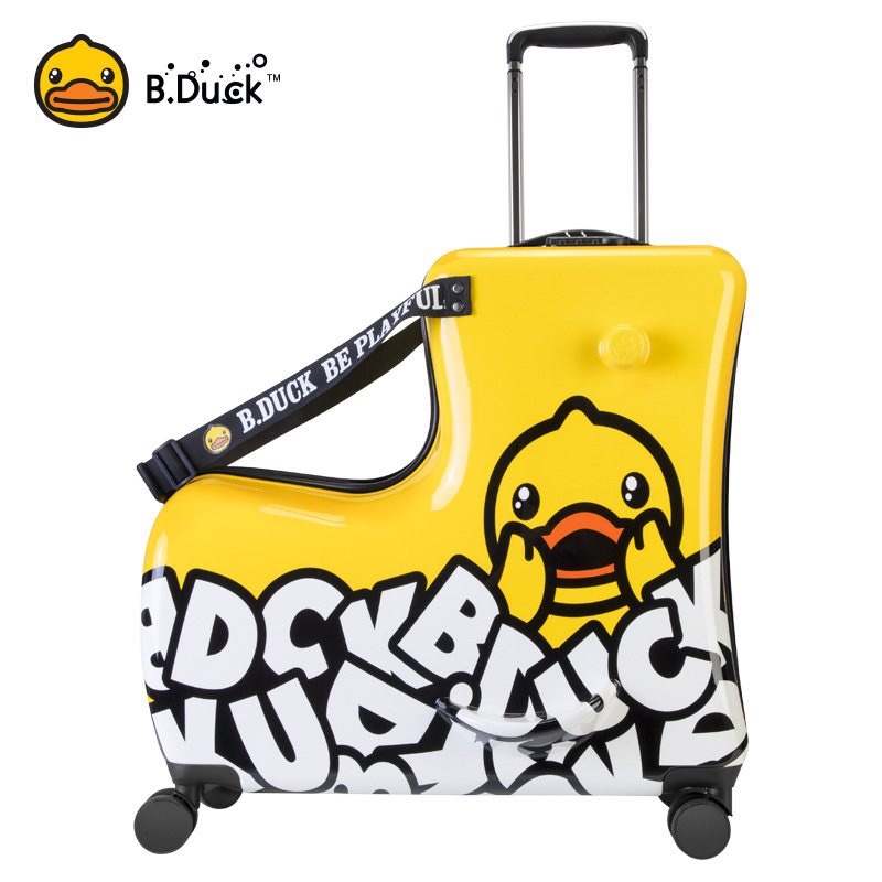 (SẴN HÀNG BDUCK 2023) Vali kéo kiêm xe đẩy BDUCK cho bé siêu hot nhập khẩu chính ngạch