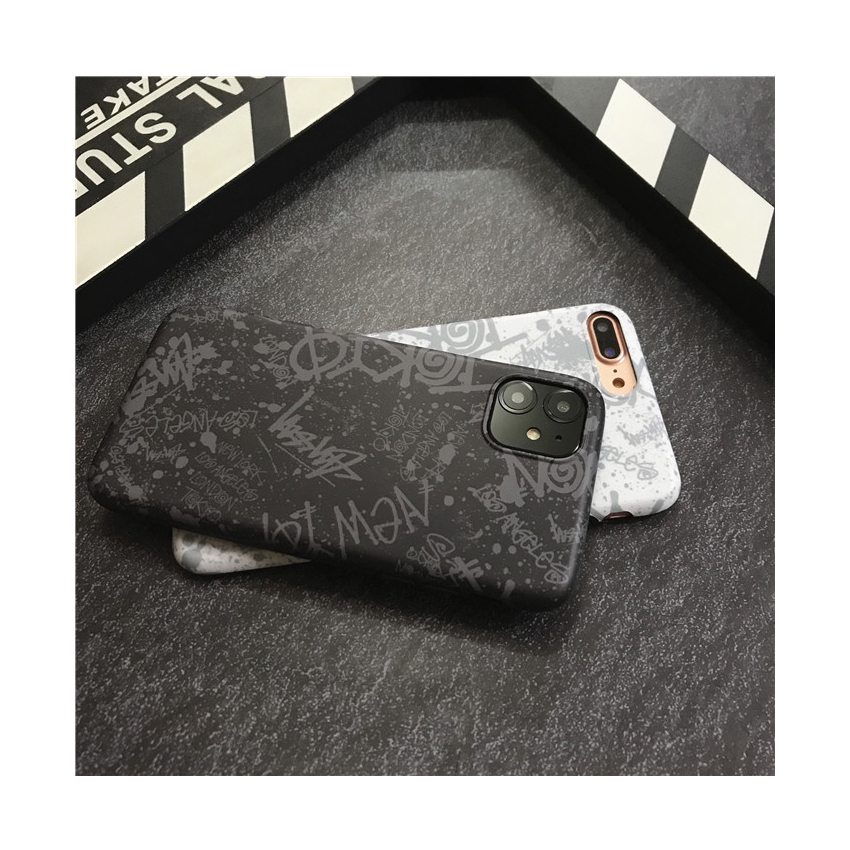 Ốp lưng họa tiết grafitti nhiều màu cho iPhone 11 Pro MAX i7 i8 plus XR XS MAX SE 2020 | BigBuy360 - bigbuy360.vn