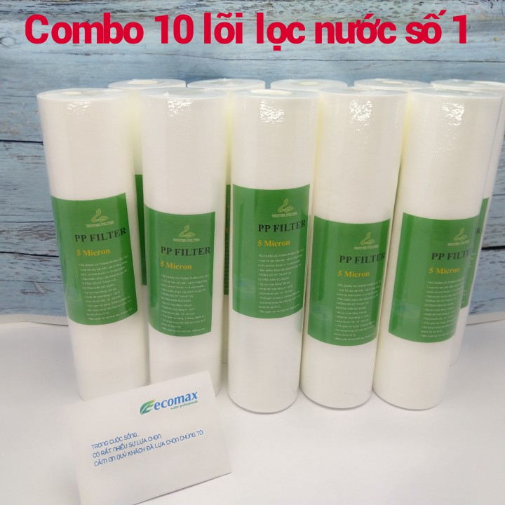 Lõi lọc nước số 1 - Combo 10 lõi lọc nước số 1