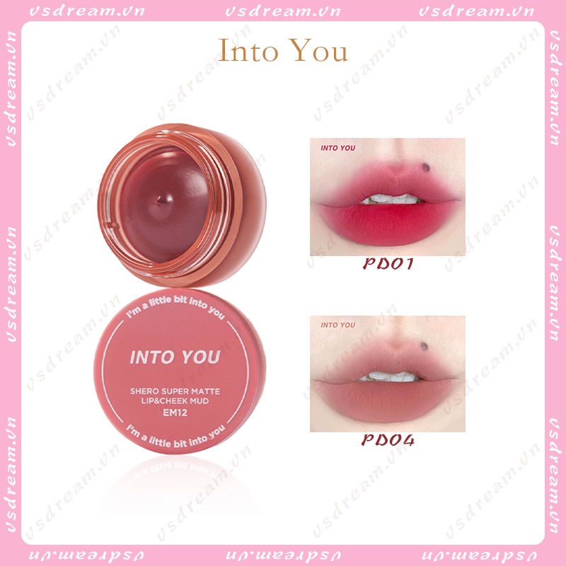 Son Môi Into You / Má Hồng Màu Nhung Lì Kết Cấu Mịn Màng Như Nhung Lâu Trôi