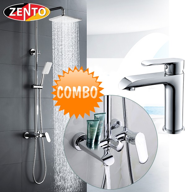 Combo sen cây & vòi lavabo Zento KM118