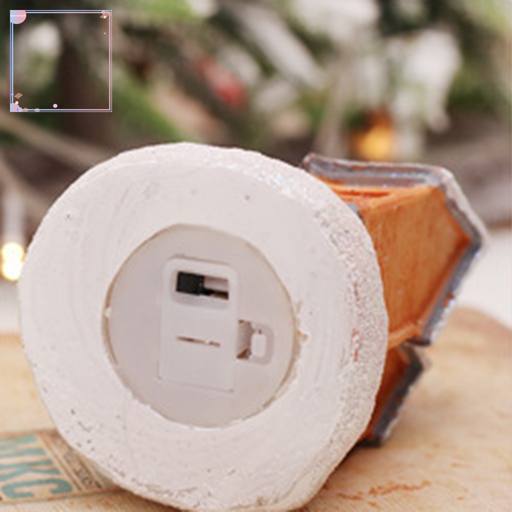 Ngôi Nhà Bằng Nhựa Phát Sáng Trang Trí Giáng Sinh