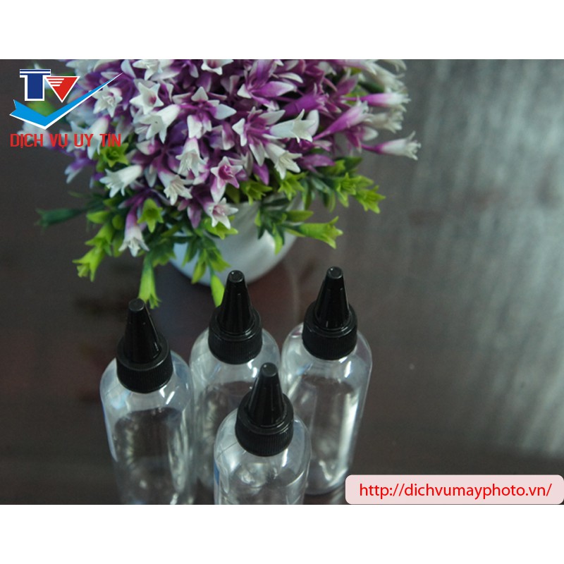 Lọ nhựa 100ml trắng lắp kín đựng nước dung dịch hiệu quả