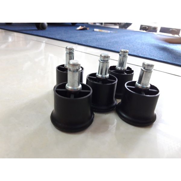 Nút chân cố định thay thế bánh xe ghế xoay Hòa Phát