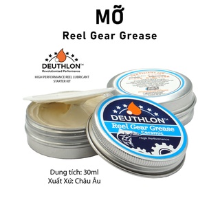 Combo 2 HỦ dầu mỡ Deuthlon : mỡ NHÔNG GEAR + MỠ NỀN SEMI / Reel Gear Grease ( 30ml ) + Semi fluid - Grs ( 30ml )