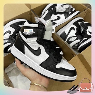 Giày thể thao JD , Giày sneaker JD1 HIGH đen trắng cao mới nhất,hót nhất 2022 full box