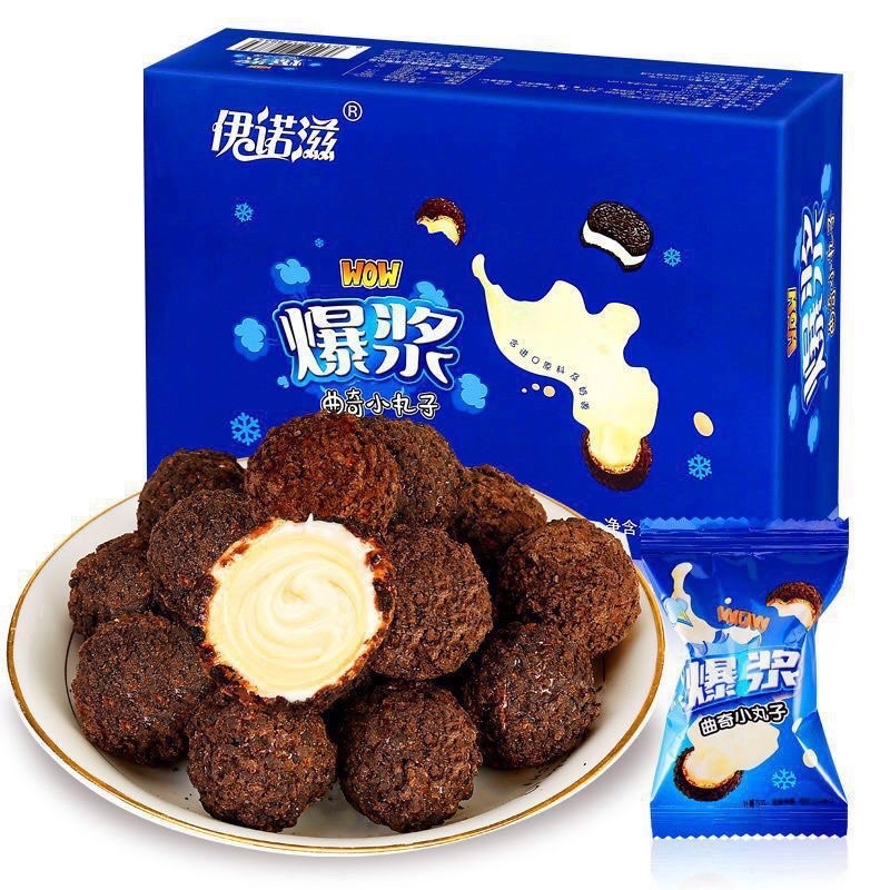 1 HỘP 200gr BÁNH OREO SOCOLA NHÂN CHẢY 3 LỚP