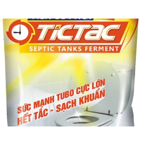 Men bể phốt TICTAC vi sinh ứng dụng (sử lý bể phốt)