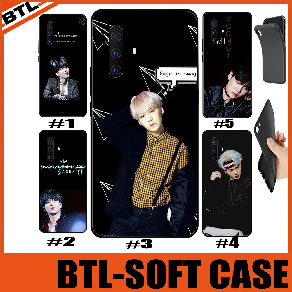 Ốp Lưng Mềm In Hình Bts Suga Hd Cho Oppo A94 A77 F3 A74 A71 A54 A33 Neo7 A15S A1K R9S 4g