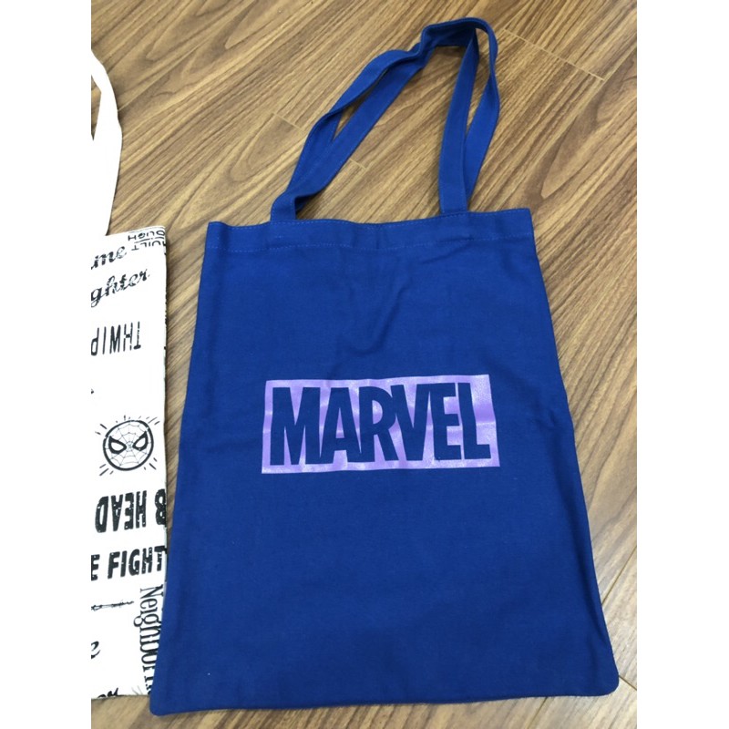 Túi tote bag miniso x marvel