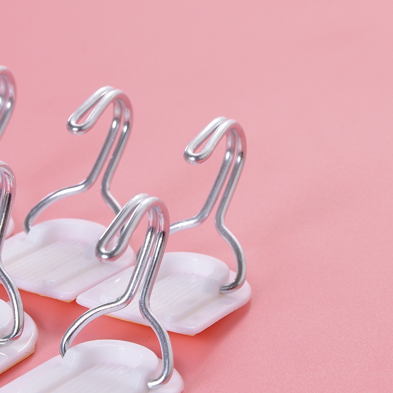 Set 6 Móc Treo Đồ Gắn Tường Không Đường Viền Tiện Dụng