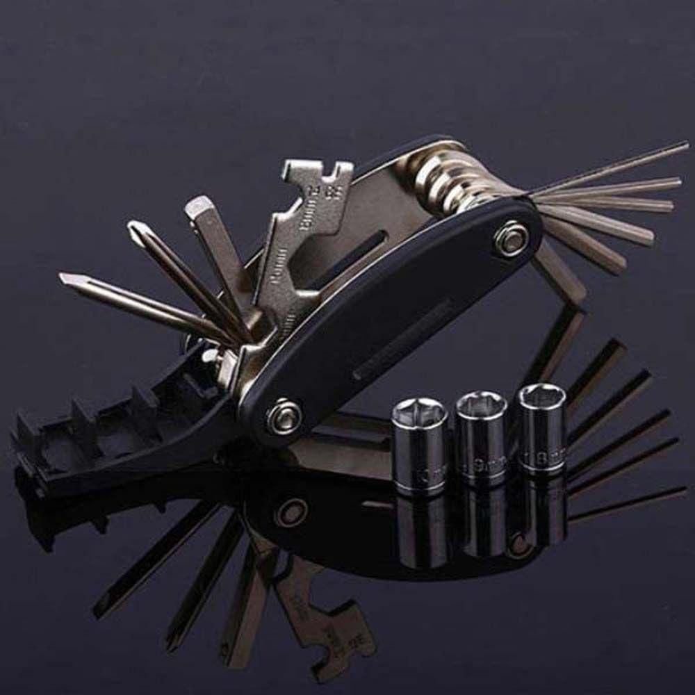 Danilo Bộ Dụng Cụ Sửa Chữa Xe Đạp Leo Núi 16 Trong 1 Bằng Hợp Kim Nhôm