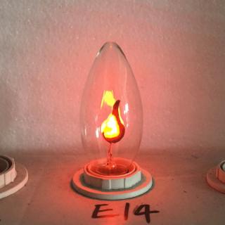 Bóng đèn LED hình ngọn lửa giả E14 E27 phong cách cổ điển