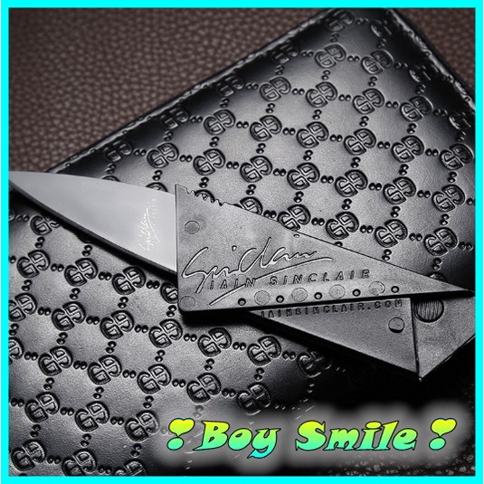 Dao gấp, dao xếp bỏ túi bỏ ví đi phượt hình chiếc thẻ ATM