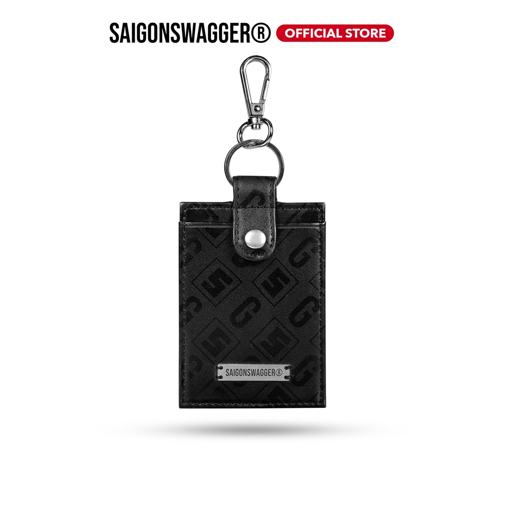 Móc Khóa Dọc Da In SAIGON SWAGGER Eclipse Card Keychain