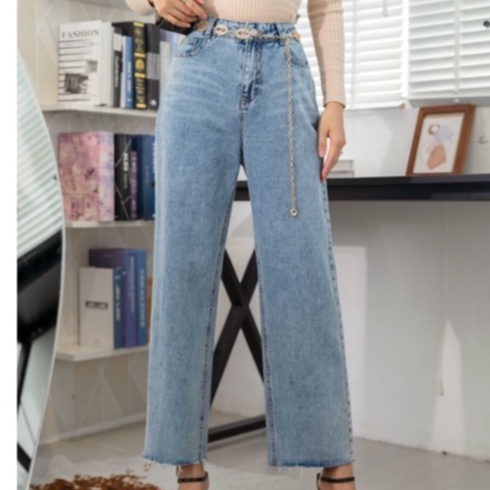 Quần Jean Xanh - orchid CTJ7S558