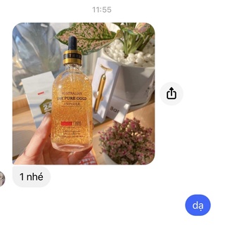 Serum tinh chất vàng 24k Úc 100ml (tặng kèm thanh lăn)