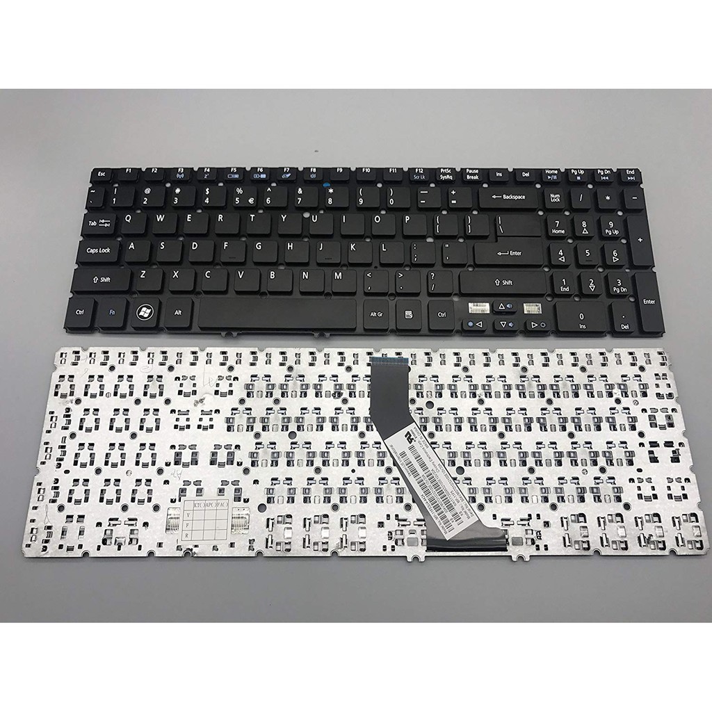 (KEYBOARD) BÀN PHÍM LAPTOP ACER V5-531 571 dùng cho Aspire V5 V5-531, V5-551, V5-571, V5-573, M3-580, M3-581, M5-581