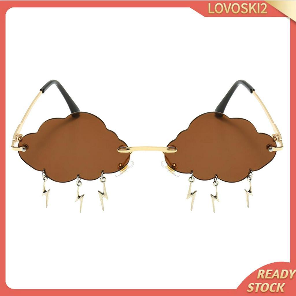 Kính Râm Hình Đám Mây Có Dây Tua Rua