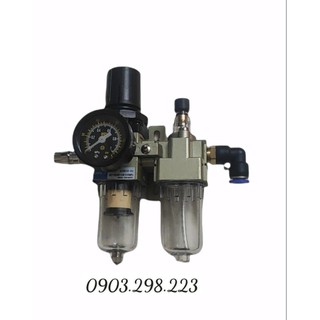 Bộ điều áp , bộ lọc khí nén đôi