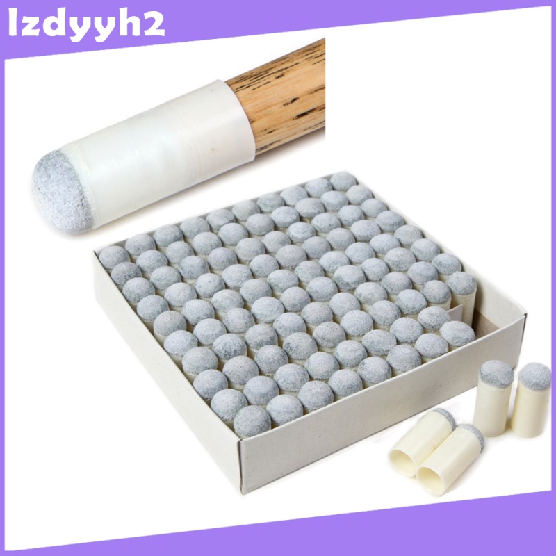 Set 100 Đầu Cơ Bida Thay Thế 10mm Chuyên Dụng
