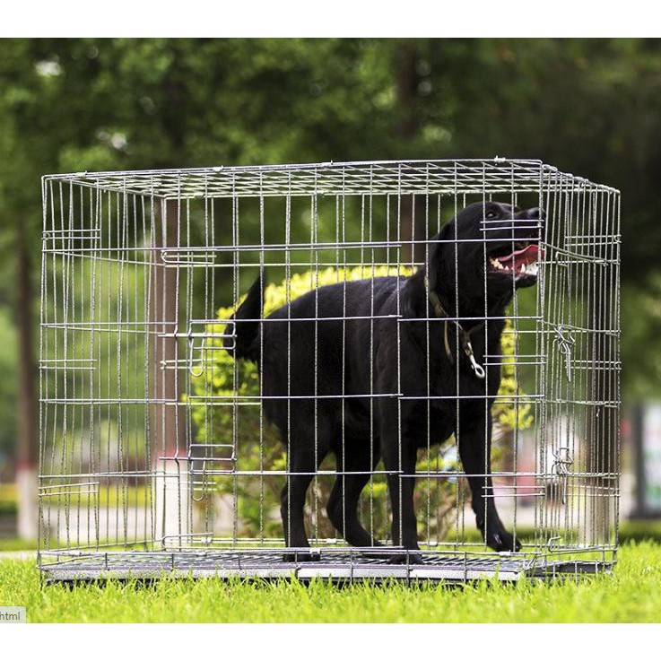 {CÓ BỎ SỈ} CHUỒNG CHÓ SIZE LỚN 1MX60X70CM GẤP GỌN TIỆN LỢI DÀNH CHO PET LỚN